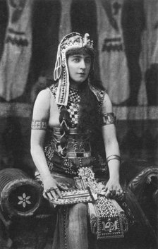 Lillie Langtry as Cleopatra, c1890. Artist: Unknown