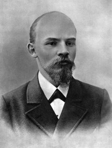 Vladimir Ulyanov (Lenin), Russian Bolshevik revolutionary, Moscow, Russia, February 1900. Artist: Unknown