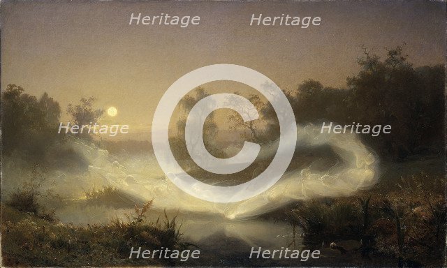 Dancing Elves, 1866. Artist: Malmström, August (1829-1901)