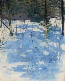 Winter, Monadnock, ca. 1900. Creator: Abbott Handerson Thayer.