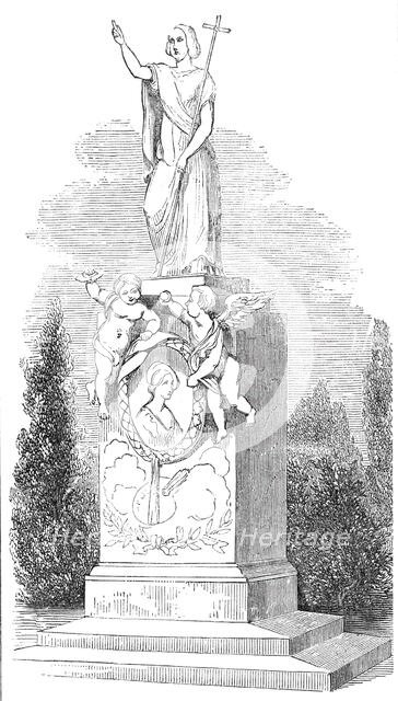 Monument to Madame Soyer, in Kensal Green Cemetery, 1844. Creator: Unknown.