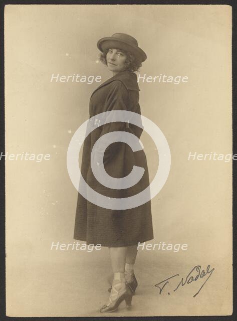 Mlle Polaire, about 1910. Creator: Paul Nadar.