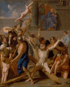 The Martyrdom of Saint Andrew, 1646-1647. Creator: Charles le Brun.