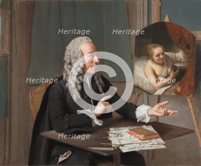 François Tronchin, 1757. Creator: Jean-Etienne Liotard (Swiss, 1702-1789).