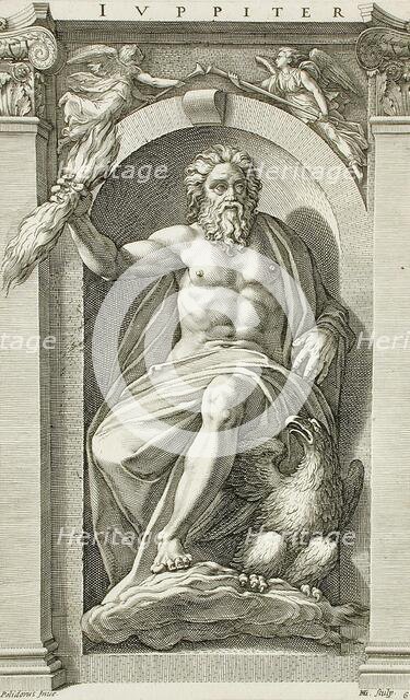 Jupiter, 1592. Creator: Hendrik Goltzius.