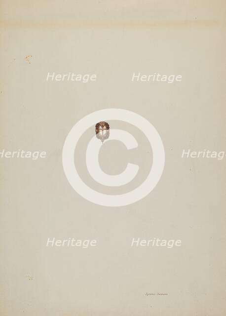 Hair Brooch, c. 1937. Creator: Syrena Swanson.