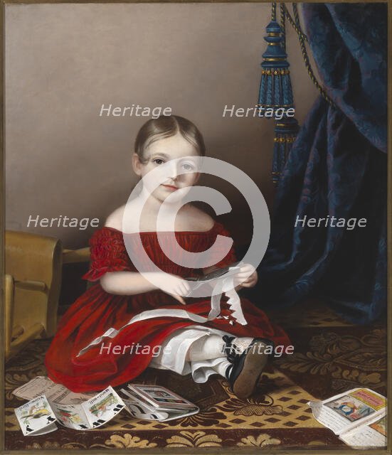 Mary Leypold Griffith (1838-1841), 1841. Creator: Sarah Miriam Peale.