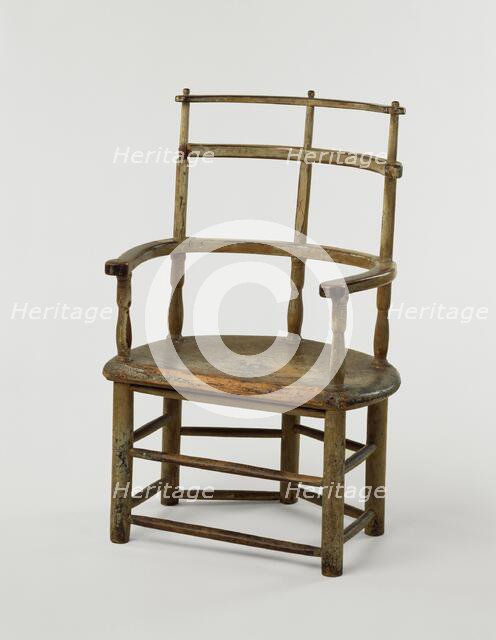 Windsor Armchair, 1785/1820. Creator: Unknown.