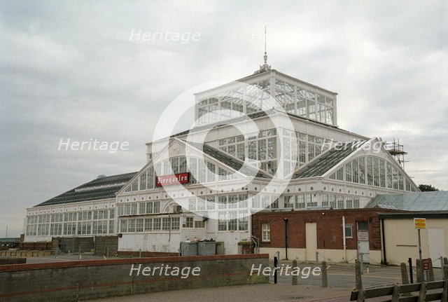 Biergarten, Great Yarmouth, Norfolk, 2000. Artist: P Williams