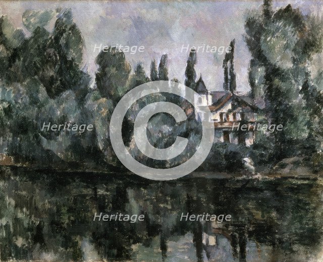 The Banks of the Marne (Villa on the Bank of a River)', 1888. Artist: Paul Cezanne