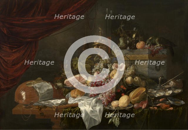 Still Life, 1653. Creator: Pieter de Ring.