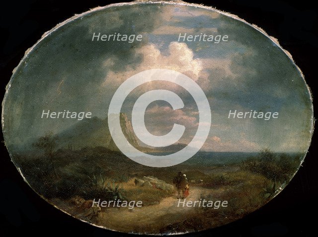 'Italian Landscape', early 19th century. Artist: Unknown