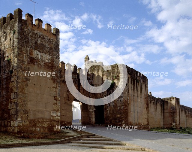 The Help door of the Niebla Castle, fortified area.