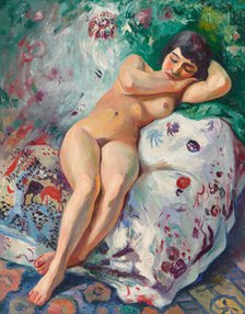 Femme endormie, petite Marie, 1911. Creator: Manguin, Henri Charles (1874-1949)