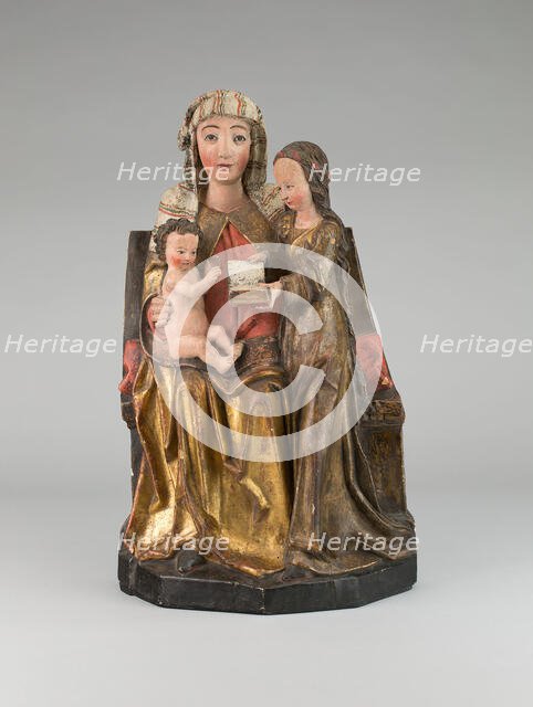 Virgin and Child with Saint Anne, 1475/1500. Creator: Unknown.