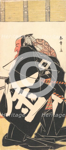 Kabuki Actor Ichikawa Danjuro V as Sakata Kintoki..., 11th month, 1781. Creator: Shunsho.