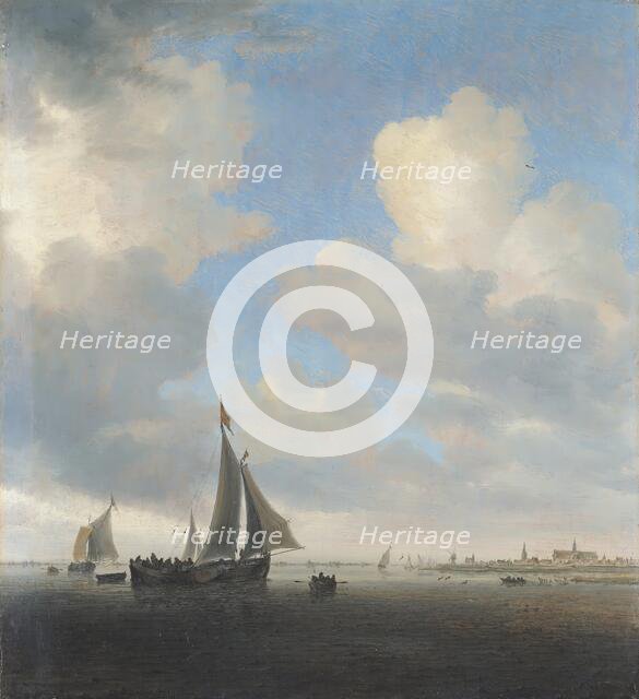 View of Alkmaar, 1650. Creator: Salomon Ruysdael.