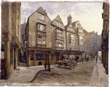 Cloth Fair, London, 1884. Artist: John Crowther