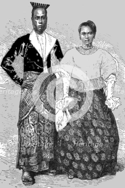 '"Burghers"of Ceylon; Four Months in Ceylon', 1875. Creator: Unknown.