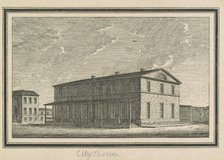Esperanza, City Tavern, 1795. Creator: Charles Balthazar Julien Févret de Saint-Mémin.