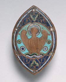 Enamel Plaque from the Altar Frontal of Saint Martin at Orense (Spain) , 1174-1213 (prob before 1188 Creator: Unknown.