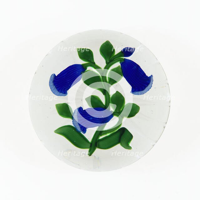 Paperweight, Baccarat, c. 1848-55. Creator: Baccarat Glasshouse.