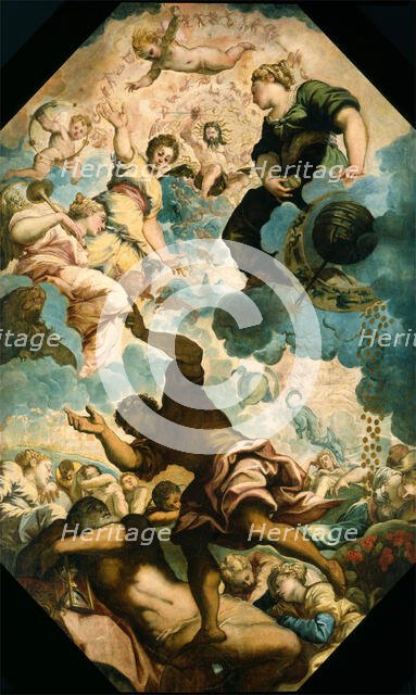 The Dreams of Men, mid-16th century. Creator: Jacopo Tintoretto.