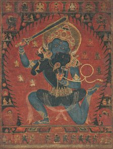 Acala with Consort Vishvavajri, 1525-50. Creator: Unknown.
