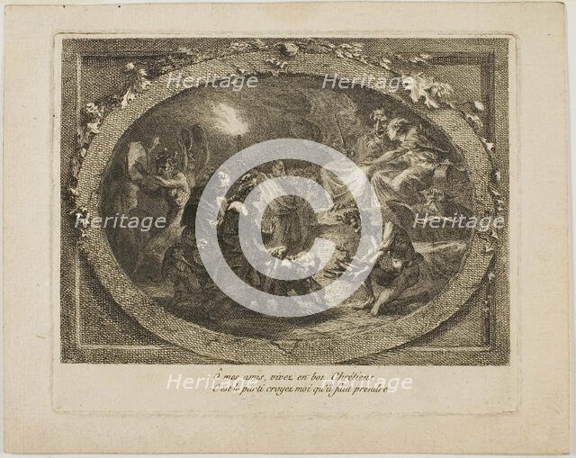 Voltaire at a Satanic Revel, c. 1770. Creator: Unknown.