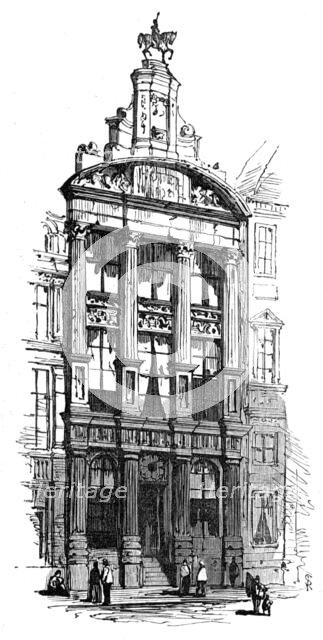 Maison des Brasseurs, Brussels, 1872. Creator: Unknown.