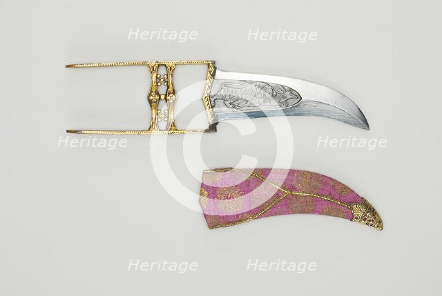 Dagger (Katar), 18th century. Creator: Unknown.