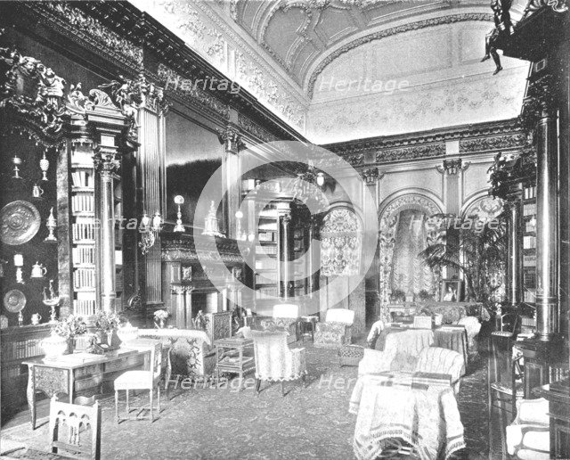 The Morning Room at Tring Park Mansion, Hertfordshire, 1894. Creator: Unknown.