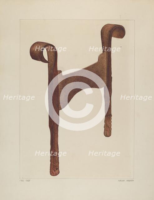 Scraper, 1935/1942. Creator: Frank Maurer.