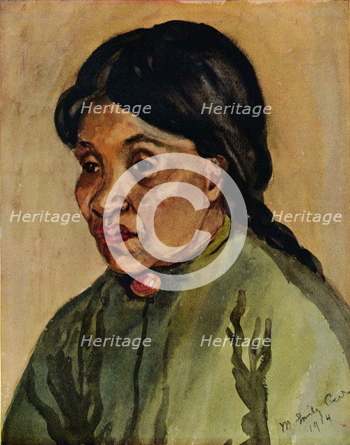 'Illustration from Klee Wyck', 1914. Artist: Emily Carr.