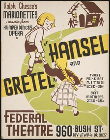 Hansel and Gretel, Portland, OR, 1938. Creator: Unknown.