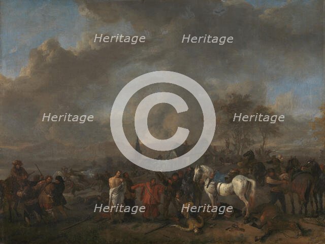 The Victory of the Peasants, c.1665. Creator: Philip Wouverman.