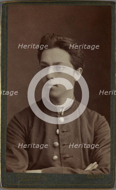 Wassily Kandinsky at the age 19, c1885. Creator: Photo studio Viktor Dimo, Odessa  .