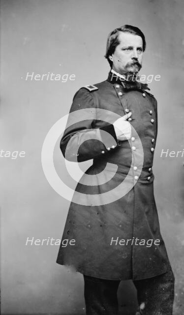 General Winfield Scott Hancock, between 1855 and 1865. Creator: Unknown.