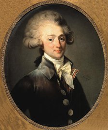 Portrait de Pierre-François-Jean Du Cluzel, marquis de Montpipeau, 1786. Creator: Henri-Pierre Danloux.