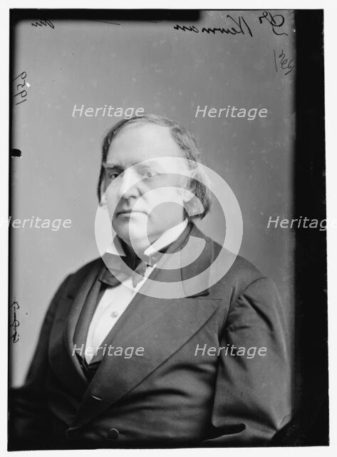 Rev. Dr. John Philip Newman, between 1870 and 1880. Creator: Unknown.