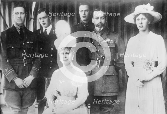 British royal family, between c1915 and c1920. Creator: Bain News Service.