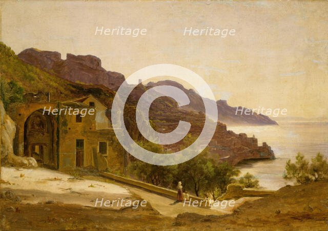 Terrace near Amalfi, 1833. Creator: Thomas Fearnley.
