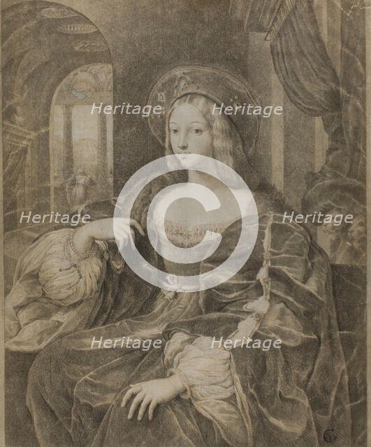 Joanna of Aragon, n.d. Creator: After Raffaello Sanzio, called Raphael  Italian, 1483-1531.