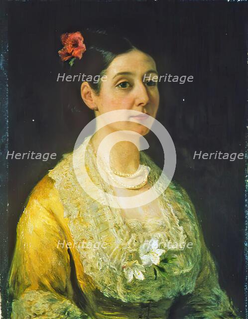 Mrs Macdonald, c1873. Creator: Hugh Cameron.