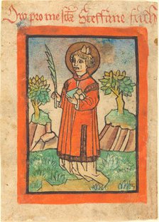 Saint Stephen, 1450/1470. Creator: Unknown.