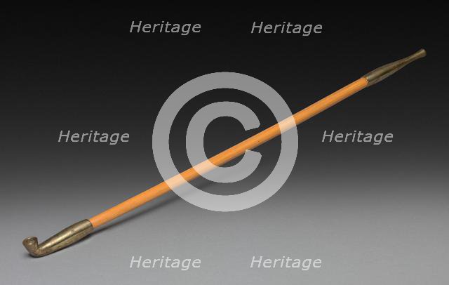 Tobacco Pipe, 18th-19th century. Creator: Unknown.