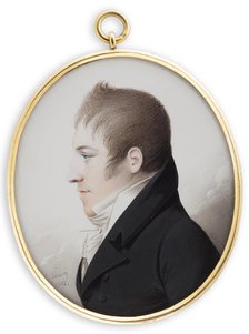 Portrait of a gentleman, 1802. Creator: Jakob Axel Gillberg.