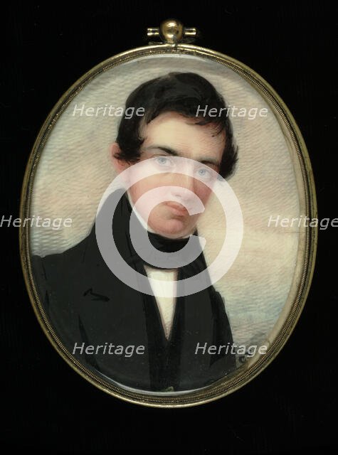 Portrait of a Gentleman, ca. 1820. Creator: Charles Fraser.