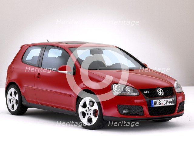2004 VW Golf Gti. Artist: Unknown.