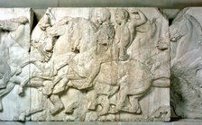 Horsemen from the Parthenon frieze, 438-432 BC. Artist: Unknown